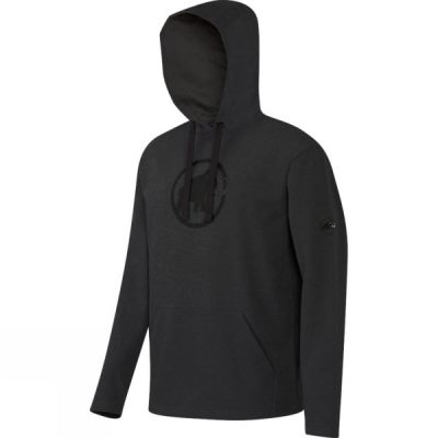 Sudadera Con Capucha Mammut Mammut Logo ML Mujer - Gris Oscuro - Chile JLF579321